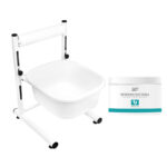 In hoogte verstelbaar Pedicure voetenbad voor pedicure + syis verfrissende voetparels  1