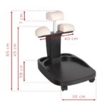 Pedicure voetenbad Azzurro met stimulator en kinderwagen  4