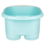 Pedicure voetenbad met blauwe lichrollers  3