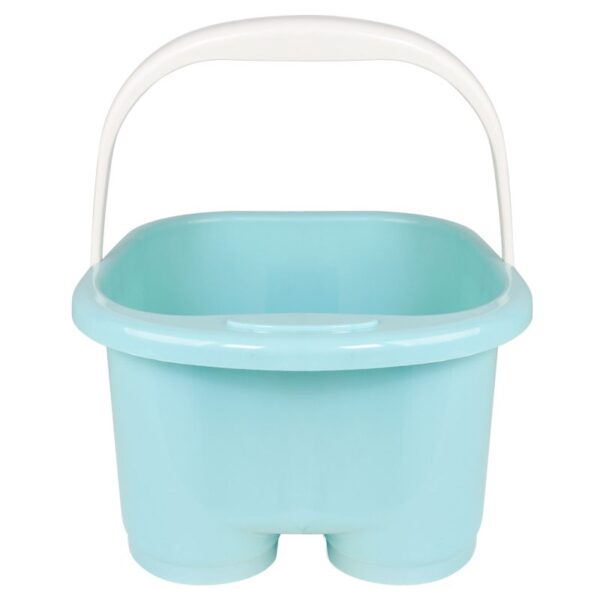 Pedicure voetenbad met blauwe lichrollers  4