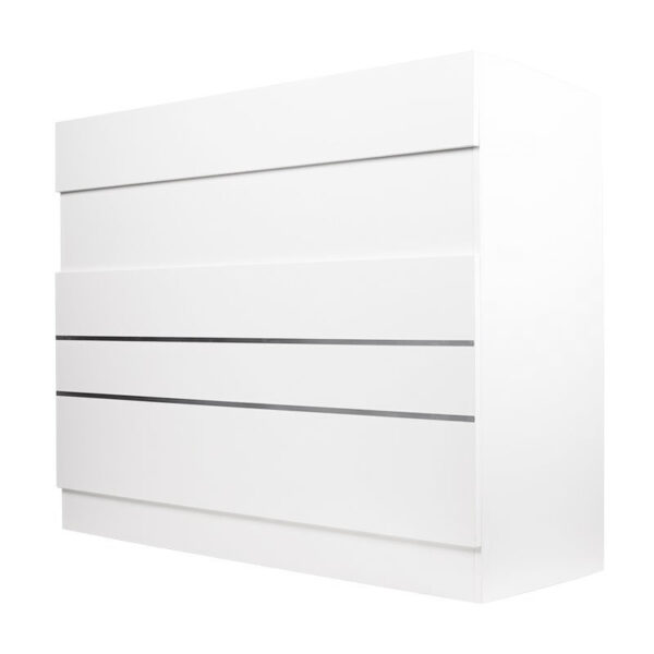 Salon balie 001D WIT  2