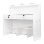 Salon balie 002C WIT  6