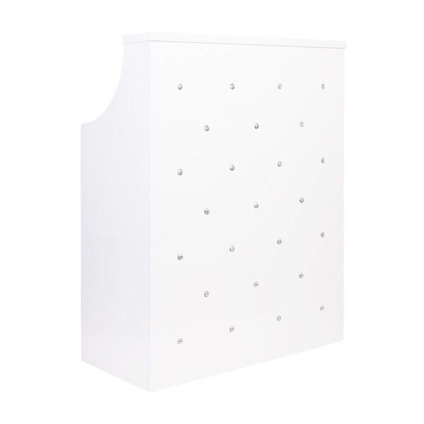 Salon balie E006A WIT  2