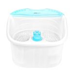 Set Pedicure voetenbad voor pedicure op wielen wit + voetmassage-stimulator met temperatuurbehoud am-506a  8