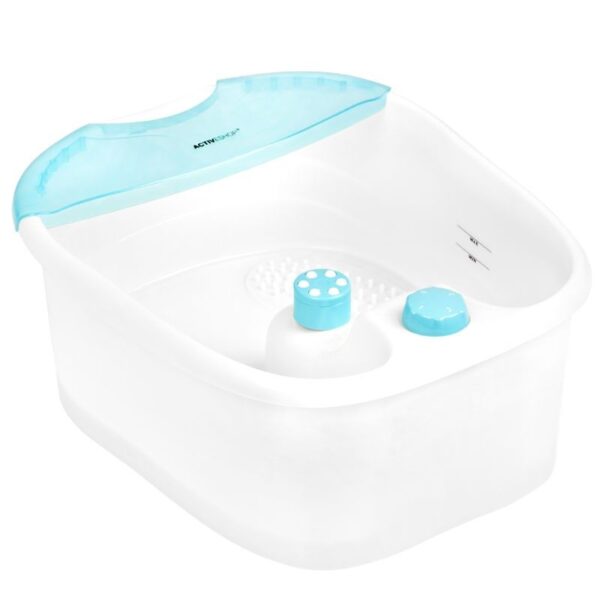 Set Pedicure voetenbad voor pedicure op wielen wit + voetmassage-stimulator met temperatuurbehoud am-506a  9