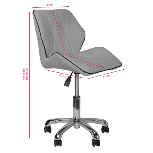 Tabouret 239a grijs  5