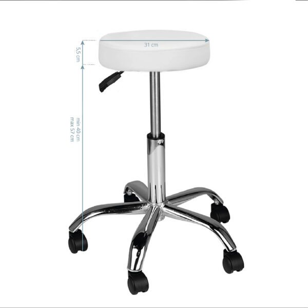 Tabouret am-310 wit  3