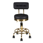 Tabouret goud am-830 zwart  2