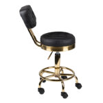 Tabouret goud am-830 zwart  3