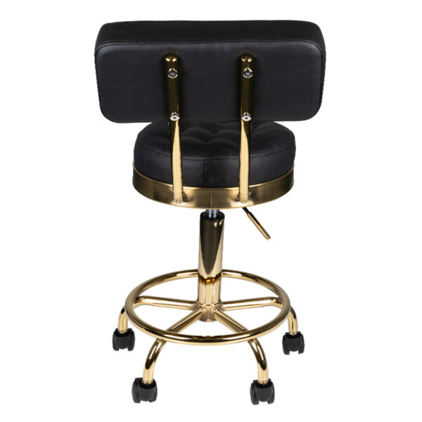 Tabouret goud am-830 zwart  4