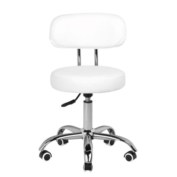 Tabouret voor pedicure a-007 wit  2