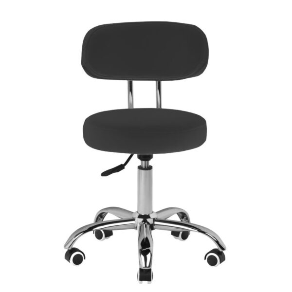 Tabouret voor pedicure a-007 zwart  2