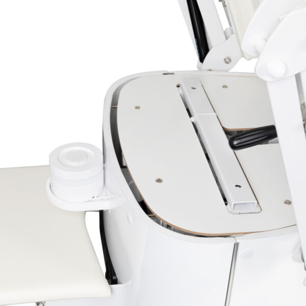 Verwarmde massagebed azzurro 379 exclusief 5 pot. wit  11