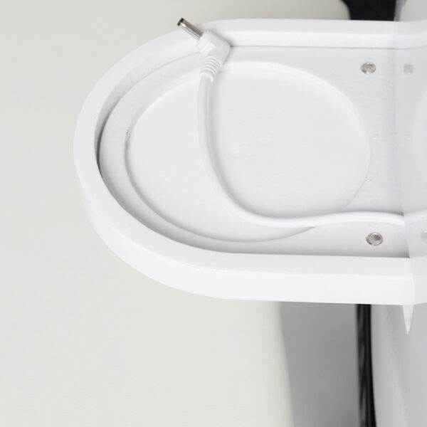 Verwarmde massagebed azzurro 379 exclusief 5 pot. wit  12