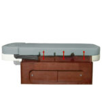 Verwarmde spa bed azzurro hout 361a 4 sterk. verhitte  3