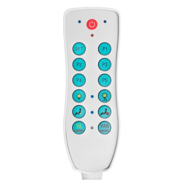 Verwarmde spa bed azzurro hout 361a 4 sterk. verhitte  7