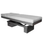 Verwarmde spa bed azzurro hout 815b lichtgrijs  3