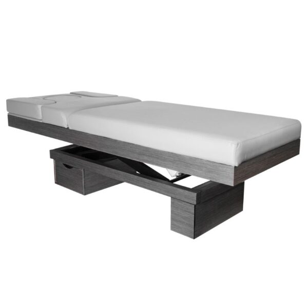 Verwarmde spa bed azzurro hout 815b lichtgrijs  3