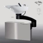 Zwenkarm wasbak Contura Mono Wandaansluiting jobst