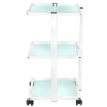 202 hydraulische behandelstoel + 1040 cosmetische tafel + s5 led vergrootglaslamp  9