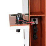 Gabbiano dubbelzijdige kaptafel met spiegel b058a kersen  6