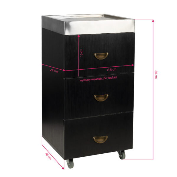 Gabbiano kappers werkwagen 063w  5