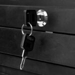 Gabbiano kappers werkwagen 100c zwart  6