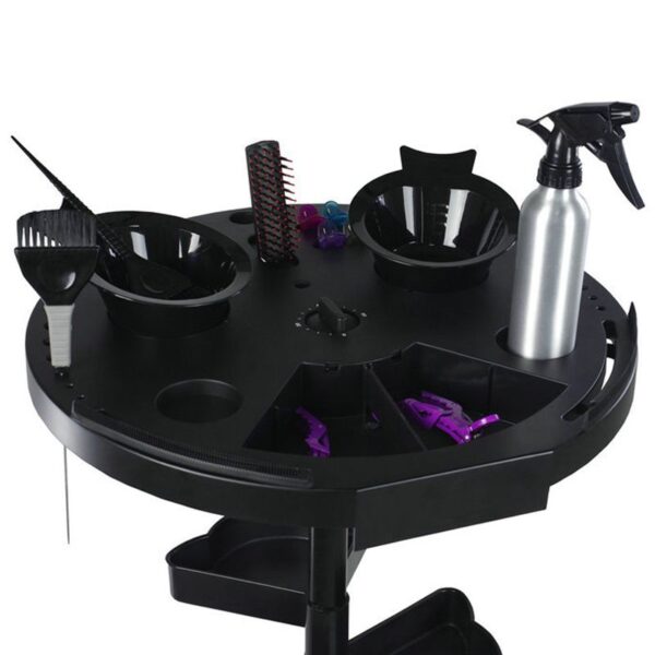 Gabbiano kappers werkwagen 175 timer zwart  3