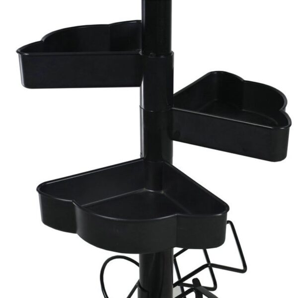 Gabbiano kappers werkwagen 175 timer zwart  4