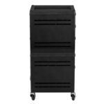 Gabbiano kappers werkwagen 200a zwart-grijs  3