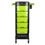 Gabbiano kappers werkwagen ft65 zwart/groen  2