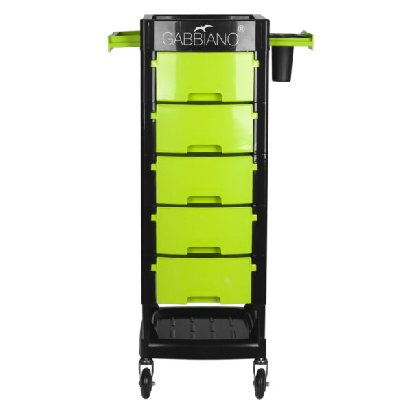 Gabbiano kappers werkwagen ft65 zwart/groen  2