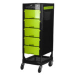 Gabbiano kappers werkwagen ft65 zwart/groen  1