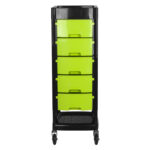 Gabbiano kappers werkwagen ft65 zwart/groen  4