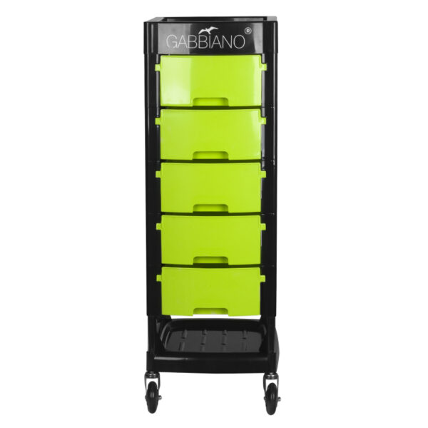 Gabbiano kappers werkwagen ft65 zwart/groen  5