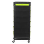 Gabbiano kappers werkwagen ft67 zwart/groen  5