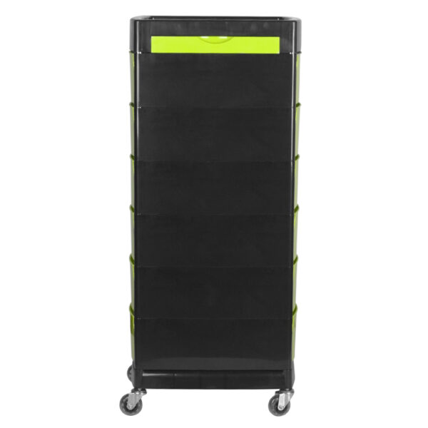 Gabbiano kappers werkwagen ft67 zwart/groen  5