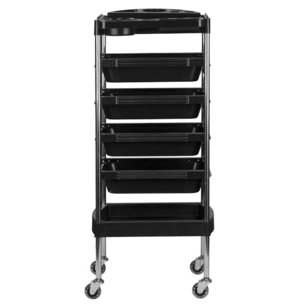 Gabbiano kappers werkwagen fx7 zwart  2