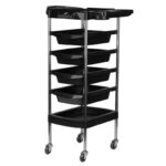 Gabbiano kappers werkwagen fx7 zwart  1