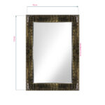 Gabbiano kapsalon kappersspiegel gouden baas  3