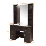 Gabbiano qt-005 Barber kaptafel wasunit met wastafel  2