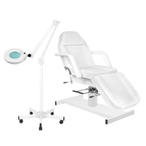 Set behandelstoel 210 + led loeplamp s5  1