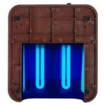 Uv lamp 36w timer soft cappuccino met uitschuifbare bodem  4