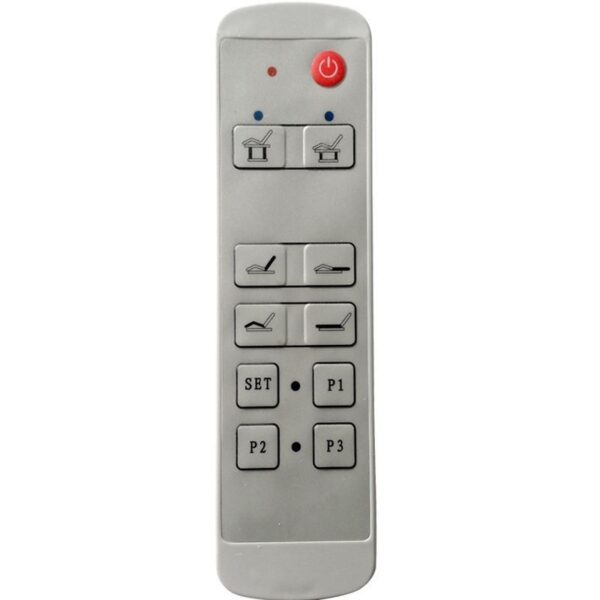 Verwarmde massagebed azzurro hout 361a 4 sterk.  7