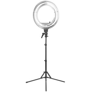 ringlamp 18" 55w fluorescerend wit + statief  1