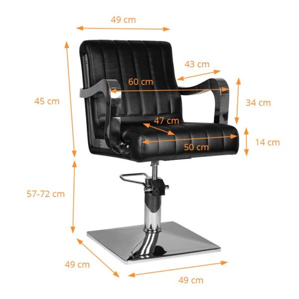Kappersstoel Tuluza Gabbiano - Afbeelding 2