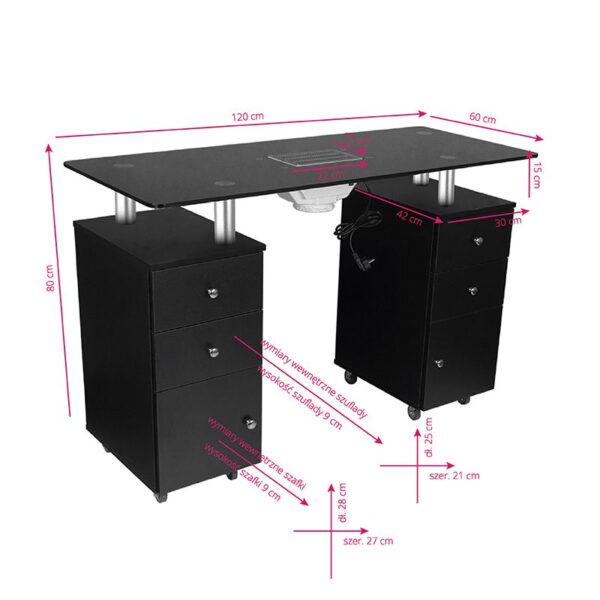 Nagel Tafel Black - Afbeelding 2