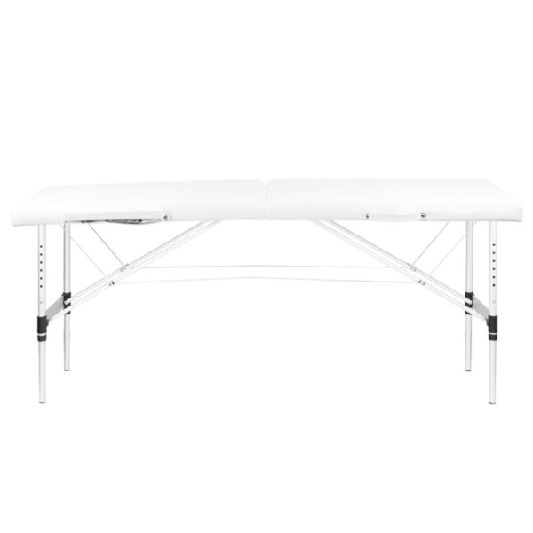 2-sectie aluminium opklapbare massagetafel comfort humor  4
