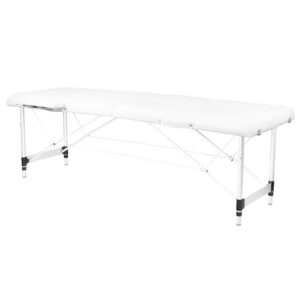 2-sectie aluminium opklapbare massagetafel comfort humor  1