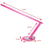 20W slank bureaulamp roze  2